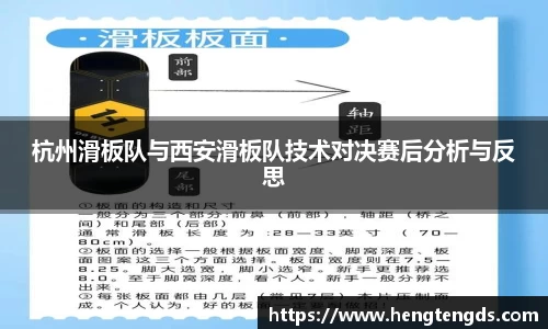 杭州滑板队与西安滑板队技术对决赛后分析与反思
